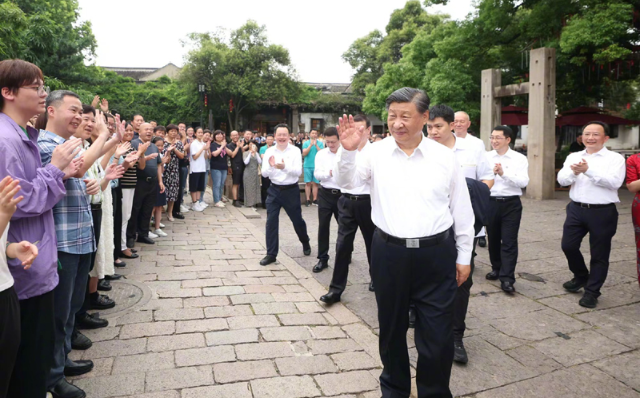 习近平在江苏苏州市考察调研