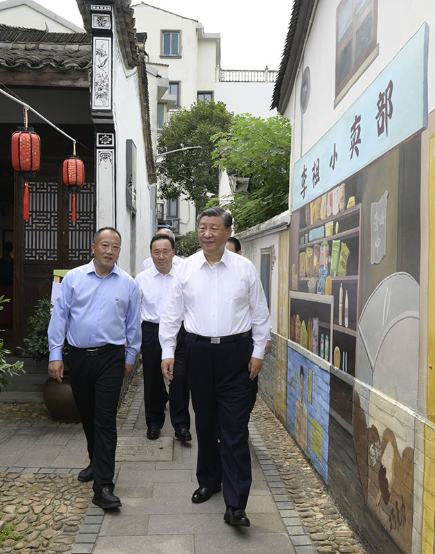 习近平在浙江考察时强调 始终干在实处走在前列勇立潮头 奋力谱写中国式现代化浙江新篇章