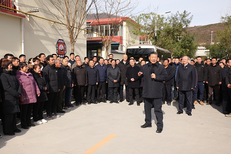 习近平在北京河北考察灾后恢复重建工作时强调 再接再厉抓好灾后恢复重建 确保广大人民群众安居乐业温暖过冬