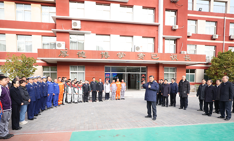 习近平在北京河北考察灾后恢复重建工作时强调 再接再厉抓好灾后恢复重建 确保广大人民群众安居乐业温暖过冬