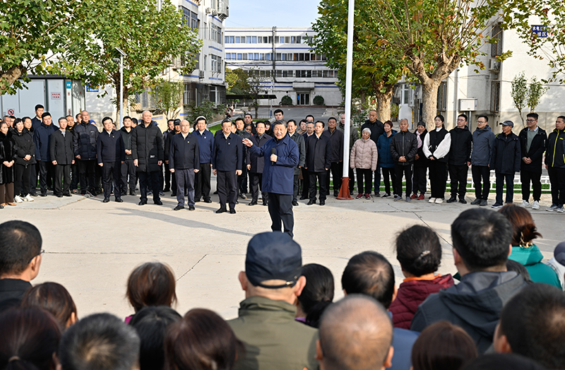 习近平在北京河北考察灾后恢复重建工作时强调 再接再厉抓好灾后恢复重建 确保广大人民群众安居乐业温暖过冬