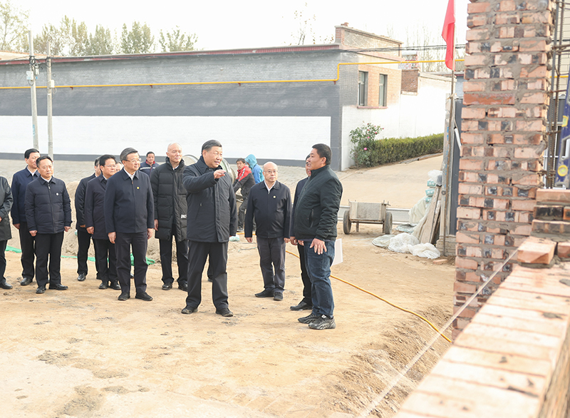 习近平在北京河北考察灾后恢复重建工作时强调 再接再厉抓好灾后恢复重建 确保广大人民群众安居乐业温暖过冬